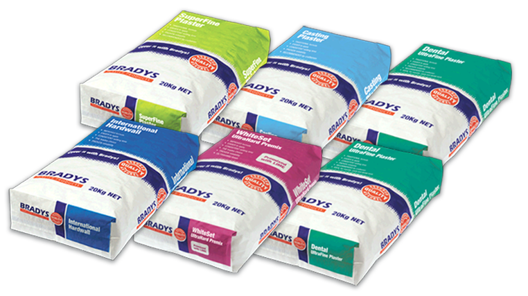 Bradys Plaster Products