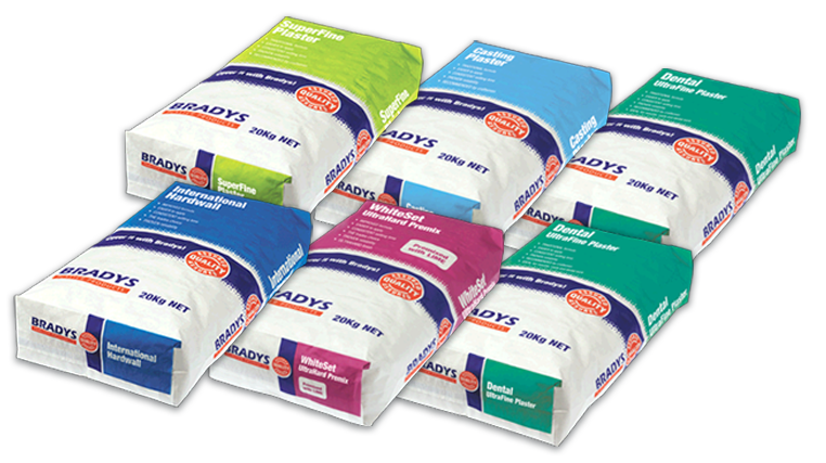 Bradys Plaster Products