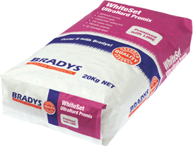 Bradys Whiteset Ultrahard Premix