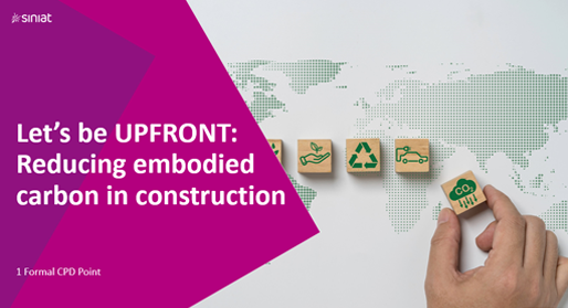 Let’s be upfront: Reducing upfront carbon in construction