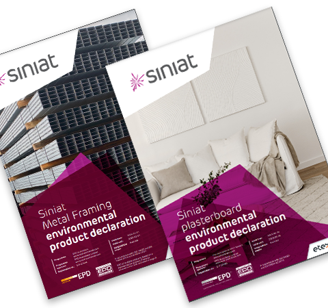 Siniat publishes metal and plasterboard EPDs